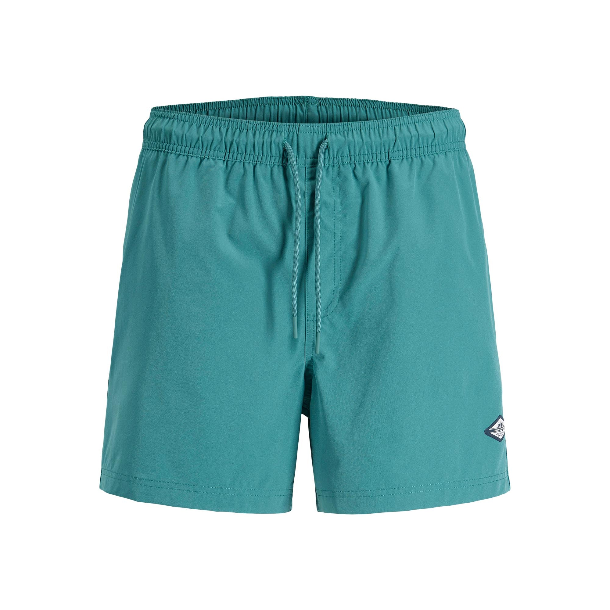 JACK&JONES Herren Badeshorts - JPSTMAUI TROPIC SOLID SWIM SHORTS REG SN, Badehose
