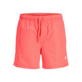 JACK&JONES Men's Swim Shorts - JPSTMAUI TROPIC SOLID SWIM SHORTS REG SN, Swimming Trunks