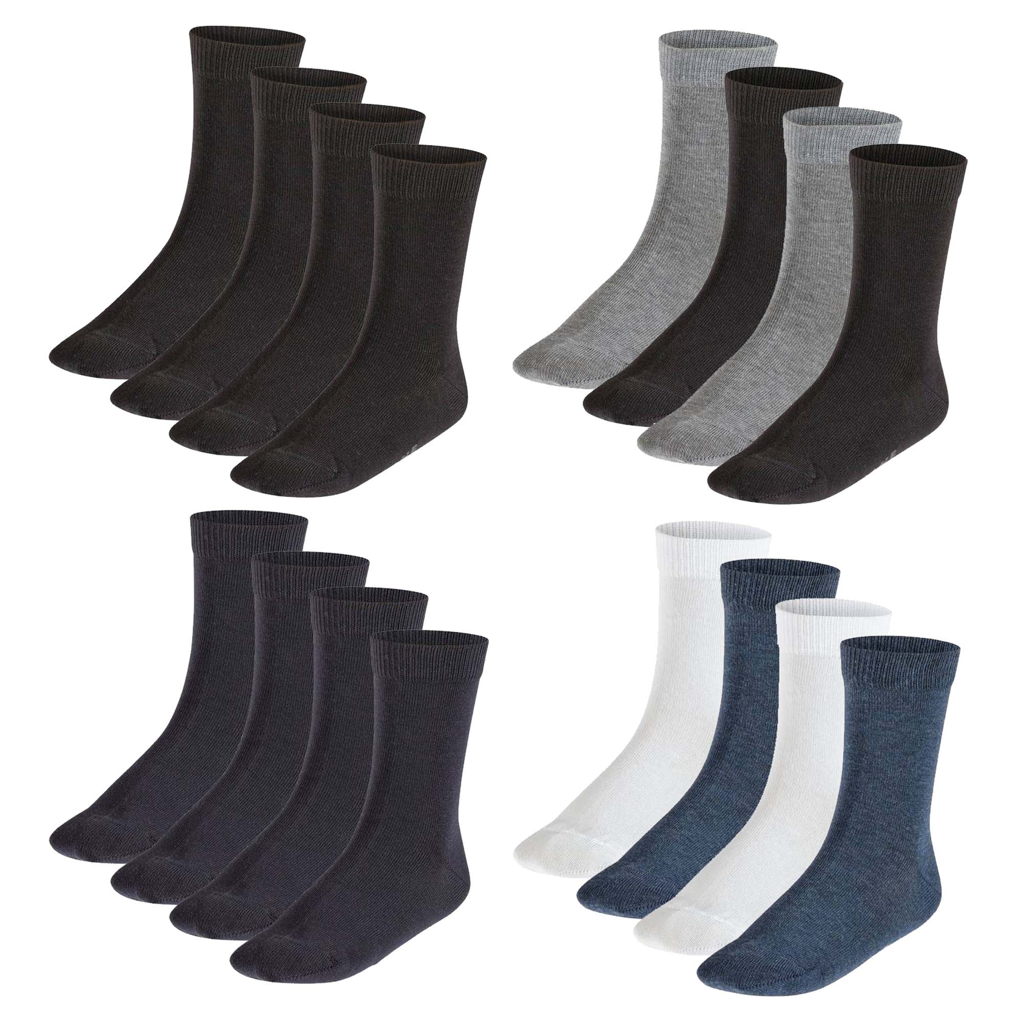 FALKE Kinder Socken, 4er Pack - Happy, Kurzsocken