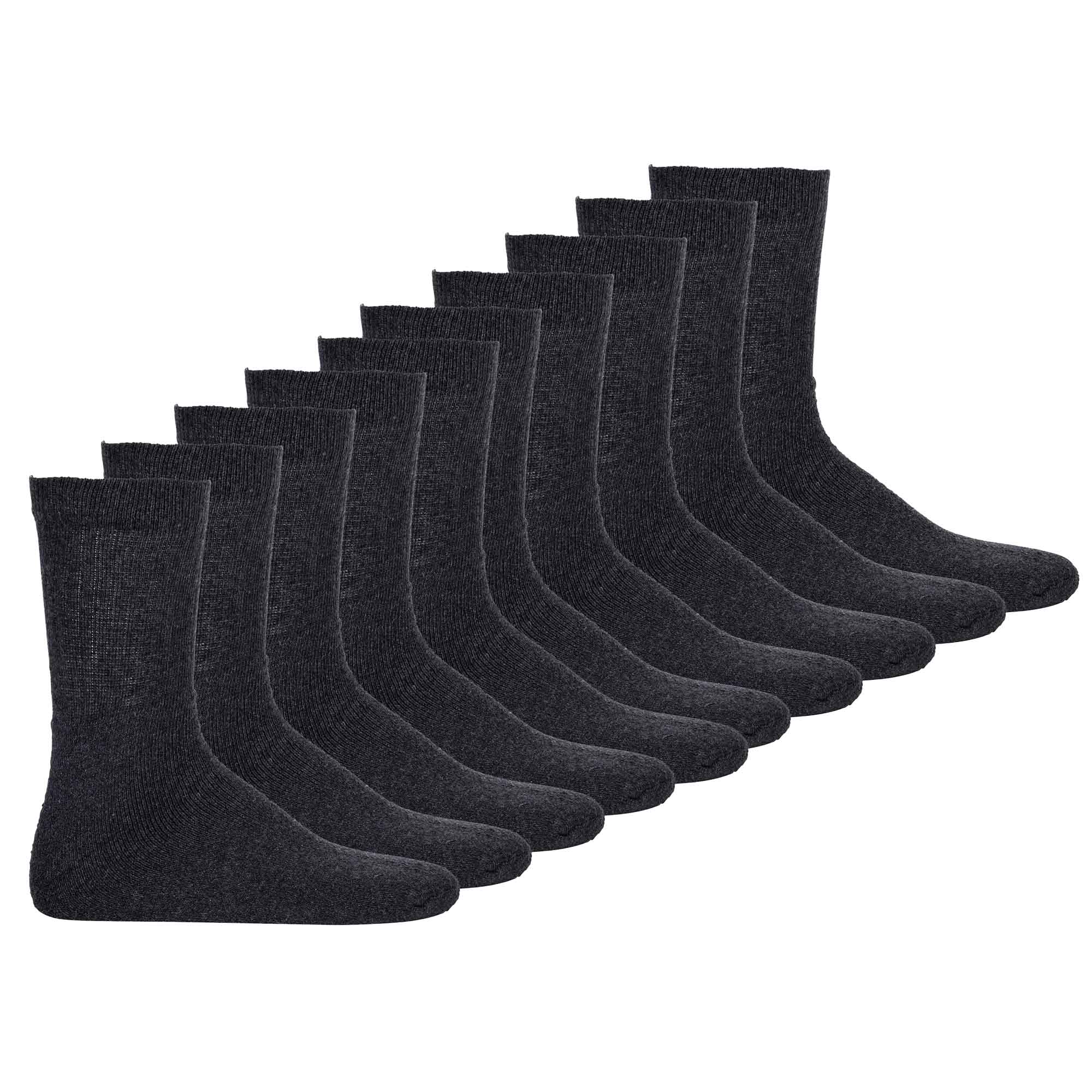 YOURBASICS Herren Socken, Multipack - Arbeitssocken, Hochwertige Baumwollmischung, einfarbig