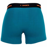 Happy Shorts Herren Boxer Shorts, 3er Pack - Retro Jersey, Logobund – 3/7