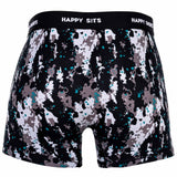 Happy Shorts Men's Boxer Shorts, 3-Pack - Retro Jersey, Logo Waistband – 3/7