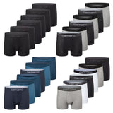 Camano Herren Boxershorts, 6er Pack - Comfort BCI Cotton, Unterhosen, Stretch Baumwolle