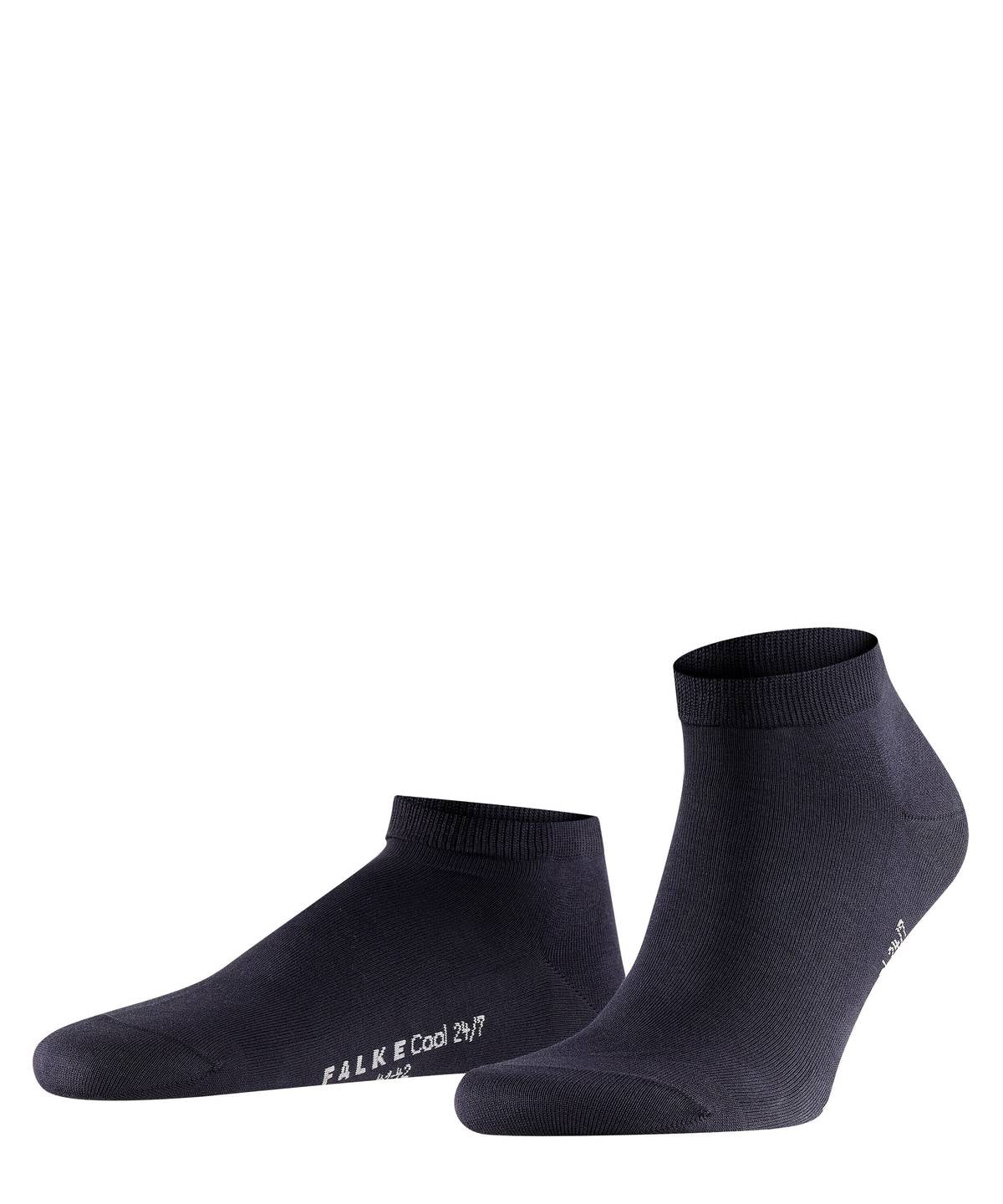 FALKE Herren Sneaker - Cool 24/7, Socken, Klimaaktivsohle, Unifarben