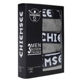 CHIEMSEE Herren Boxershorts, 3er Pack - Shorts, Logobund, einfarbig – 5/5