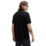 HUGO Herren Polo-Shirt - DONOS222, Pique, 1/2-Arm, Knopfleiste, Logo, Baumwolle – 3/5