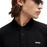 HUGO Herren Polo-Shirt - DONOS222, Pique, 1/2-Arm, Knopfleiste, Logo, Baumwolle – 4/5