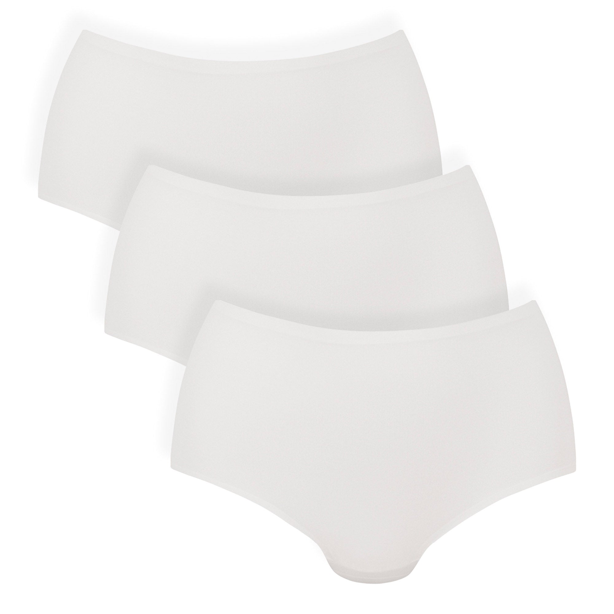Anita (Since 1886) Damen Slips, 3er Pack - Essentials High Waist Briefs, Mikrofaser, nahtlos, einfarbig