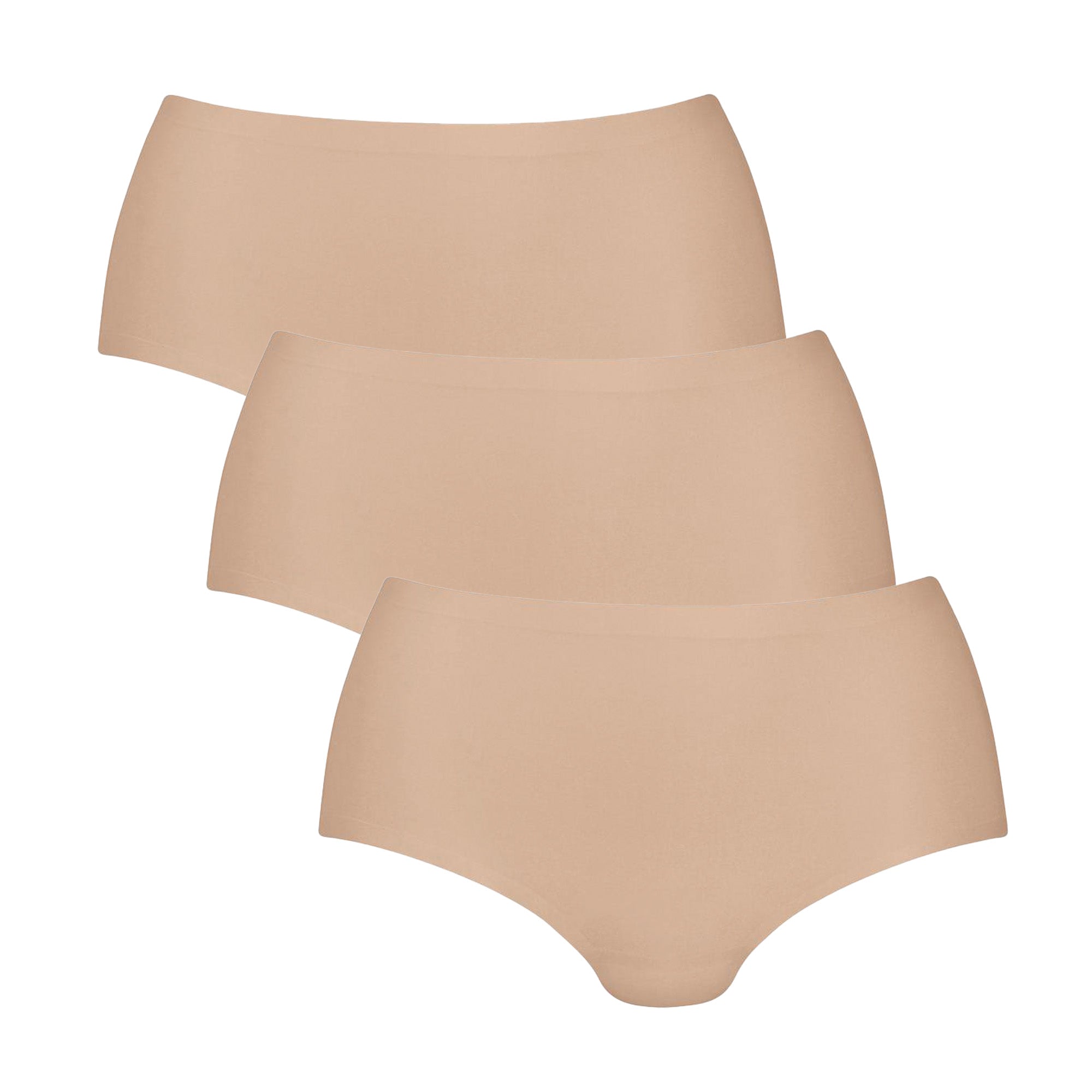 Anita (Since 1886) Damen Slips, 3er Pack - Essentials High Waist Briefs, Mikrofaser, nahtlos, einfarbig
