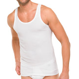 SCHIESSER Unterhemden im 8er Pack, Herren, Doppelripp oder Feinripp - Weiß – 2/3