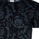 VERSACE Herren T-Shirt - BAROCCO, Unterhemd, Rundhals, Stretch Cotton, Barock-Muster – 2/3