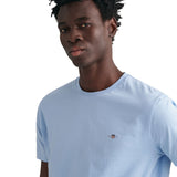 GANT Herren T-Shirt - REGULAR SHIELD, Rundhals, kurzarm, Baumwolle, Stickerei – 2/5