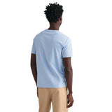 GANT Herren T-Shirt - REGULAR SHIELD, Rundhals, kurzarm, Baumwolle, Stickerei – 5/5