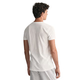 GANT Men's T-shirt, 2-pack - V-NECK T-SHIRT 2-PACK, short-sleeved, Cotton – 4/4