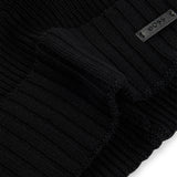 BOSS Herren Mütze, Schurwolle - Fati, Beanie, Rippstrick, One Size, einfarbig – 3/7