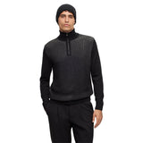 BOSS Herren Mütze, Schurwolle - Fati, Beanie, Rippstrick, One Size, einfarbig – 6/7