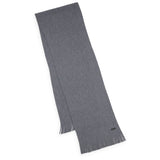 BOSS Herren Schal, Schurwolle - Albas, Strickschal, Fransen, 170x25cm, One Size – 2/4