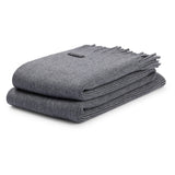 BOSS Herren Schal, Schurwolle - Albas, Strickschal, Fransen, 170x25cm, One Size – 4/4