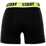 Happy Shorts Herren Boxershorts, 7er Pack - Jersey Trunks, Retro Shorts, Logobund – 14/15