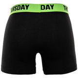 Happy Shorts Herren Boxershorts, 7er Pack - Jersey Trunks, Retro Shorts, Logobund – 4/15