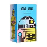 Happy Socks Herren Socken, 3er Pack - STAR WARS, Geschenkbox, Motivsocken – 5/5