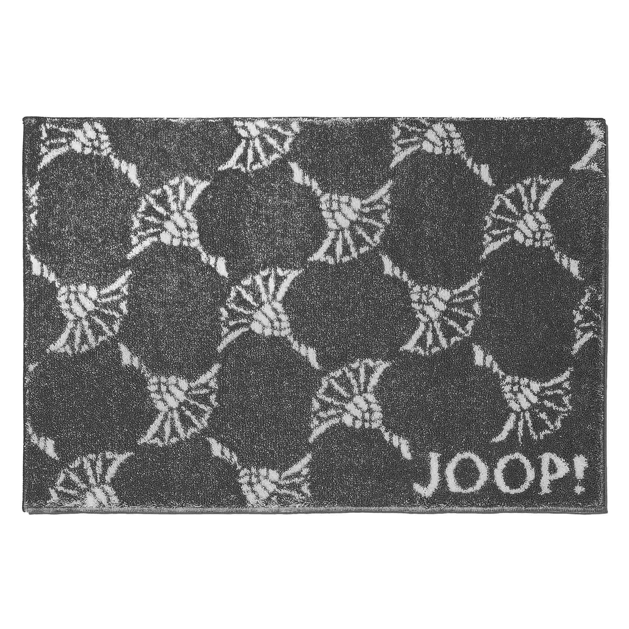 JOOP! Badteppich - NEW CORNFLOWER ALLOVER, Kornblumenmuster, Anti-Rutsch, Florhöhe 18 mm