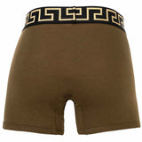 VERSACE Men's Boxer Shorts - TOPEKA, Stretch Cotton, Solid Color – 1/2