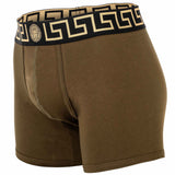 VERSACE Men's Boxer Shorts - TOPEKA, Stretch Cotton, Solid Color – 2/2