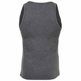 VERSACE Men's Tank Top - TOPEKA, Undershirt, Round Neck, Stretch Cotton, Solid Color – 1/2
