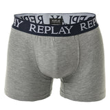 REPLAY Herren Boxer Shorts, 4er Pack - Trunks, Cotton Stretch – 2/3