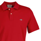 GANT Herren Poloshirt - REGULAR SHIELD, Kurzarm, Knopfleiste, Pique, Stickerei – 2/4