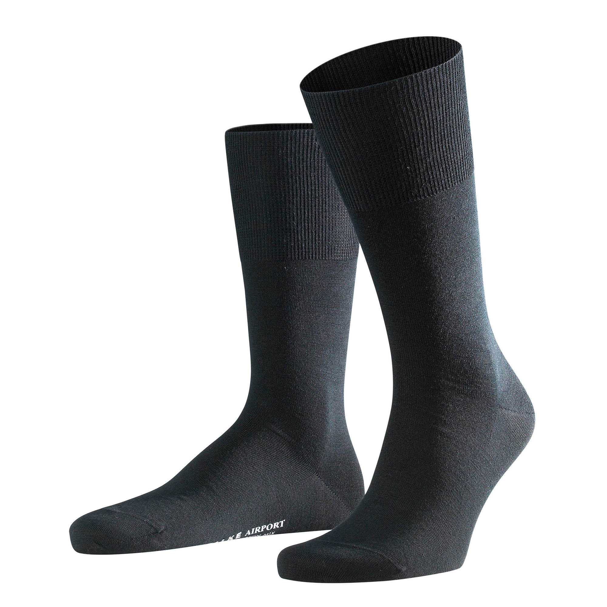 FALKE Herren Socken - Airport, Kurzstrumpf, Freizeit- und Business-Socken, Unifarben