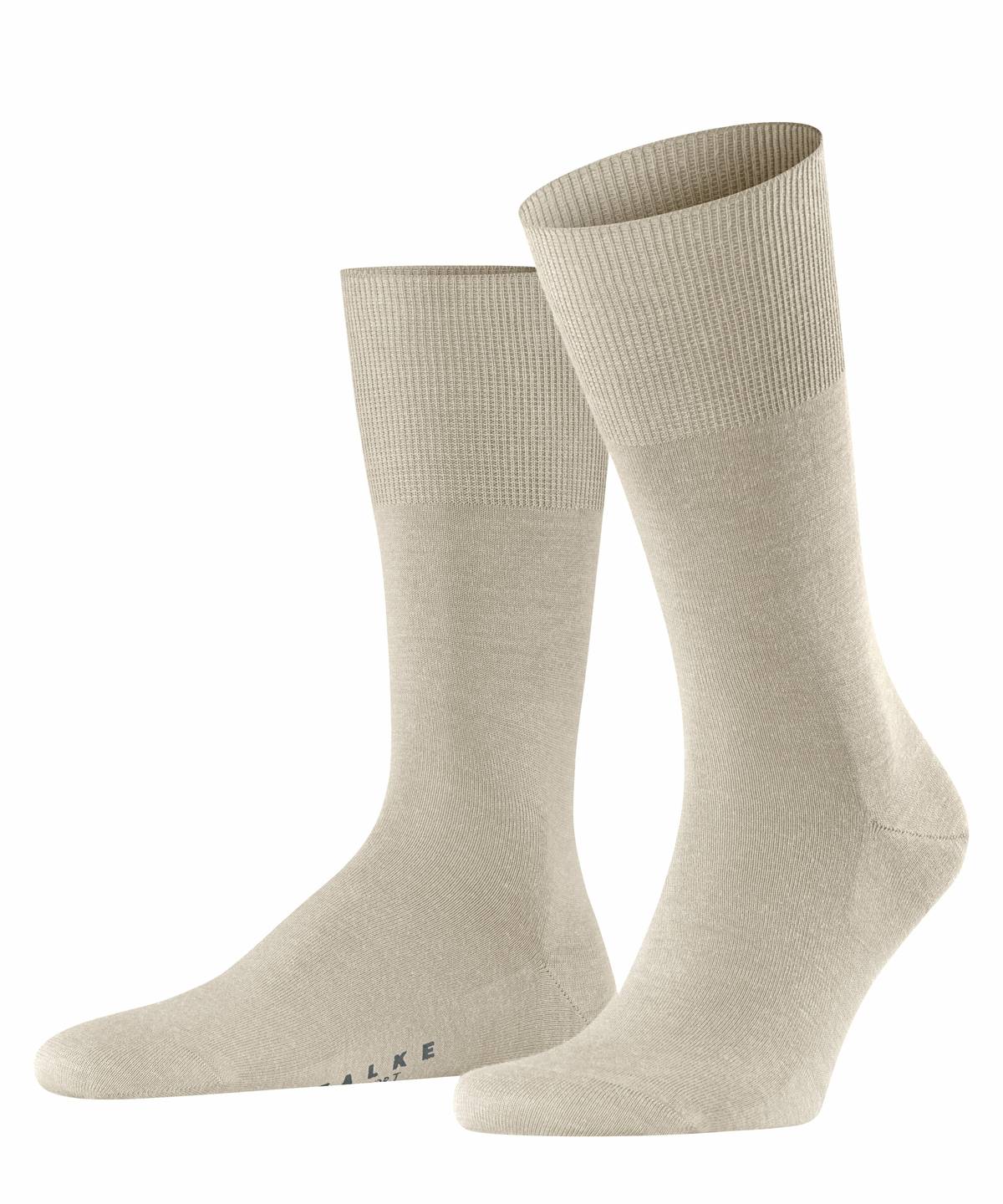 FALKE Herren Socken - Airport, Kurzstrumpf, Freizeit- und Business-Socken, Unifarben