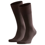 FALKE Herren Socken 2er Pack - Airport, Kurzstrumpf, Freizeit- und Business-Socken, Unifarben