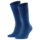 FALKE Herren Socken 2er Pack - Airport, Kurzstrumpf, Freizeit- und Business-Socken, Unifarben
