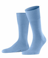 FALKE Herren Socken - Airport, Kurzstrumpf, Freizeit- und Business-Socken, Unifarben