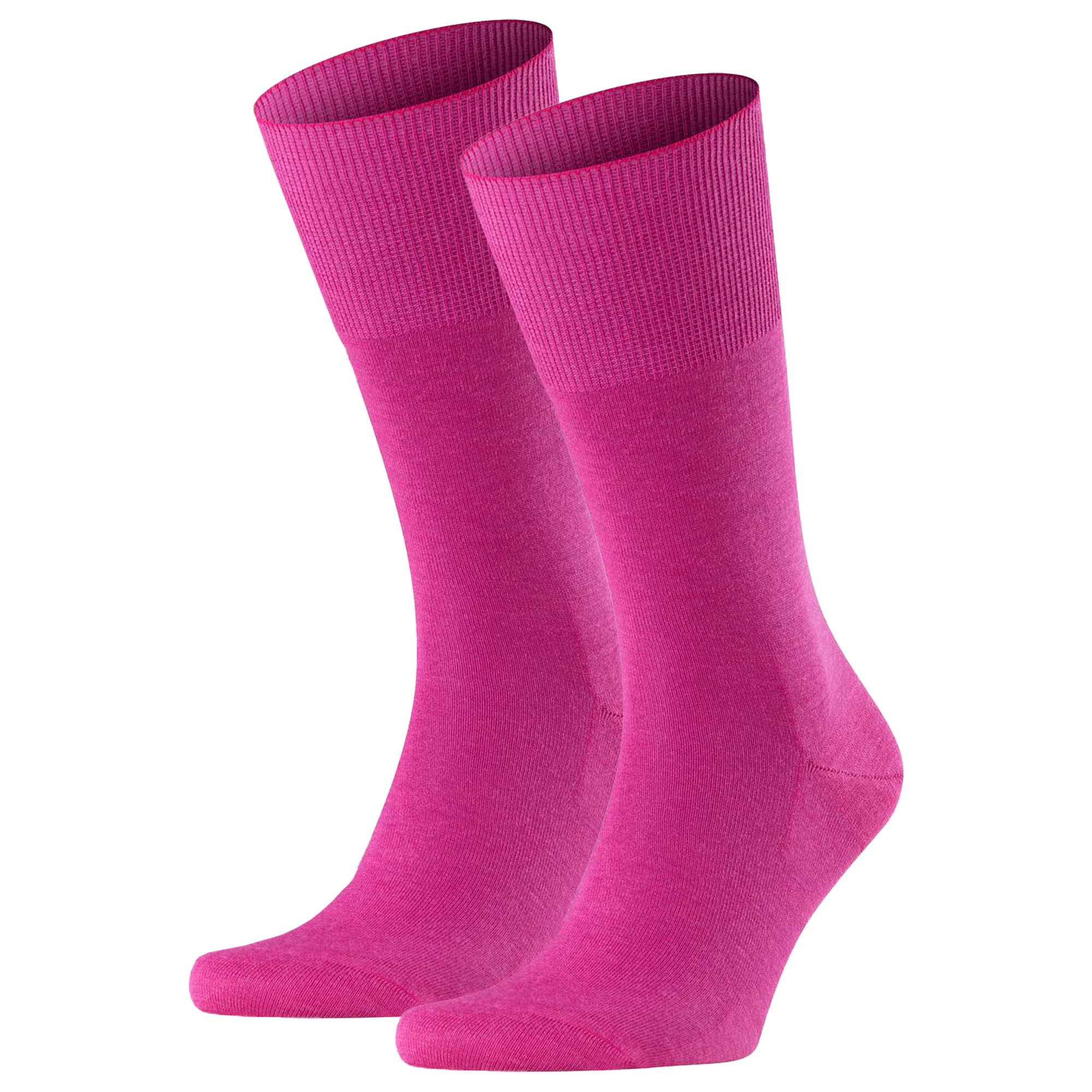 FALKE Herren Socken 2er Pack - Airport, Kurzstrumpf, Freizeit- und Business-Socken, Unifarben