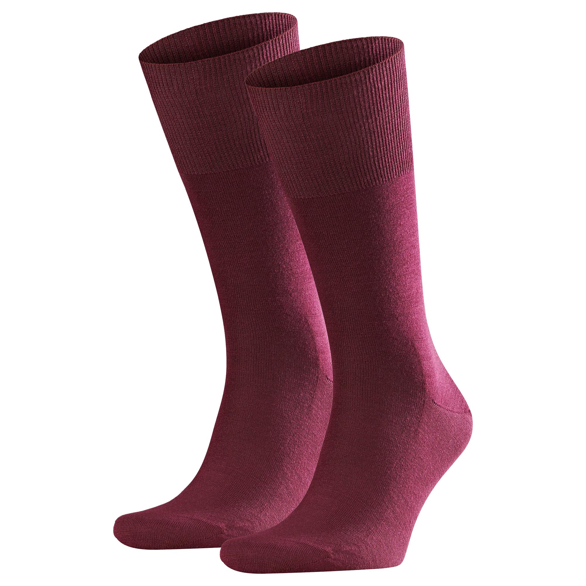 FALKE Herren Socken 2er Pack - Airport, Kurzstrumpf, Freizeit- und Business-Socken, Unifarben