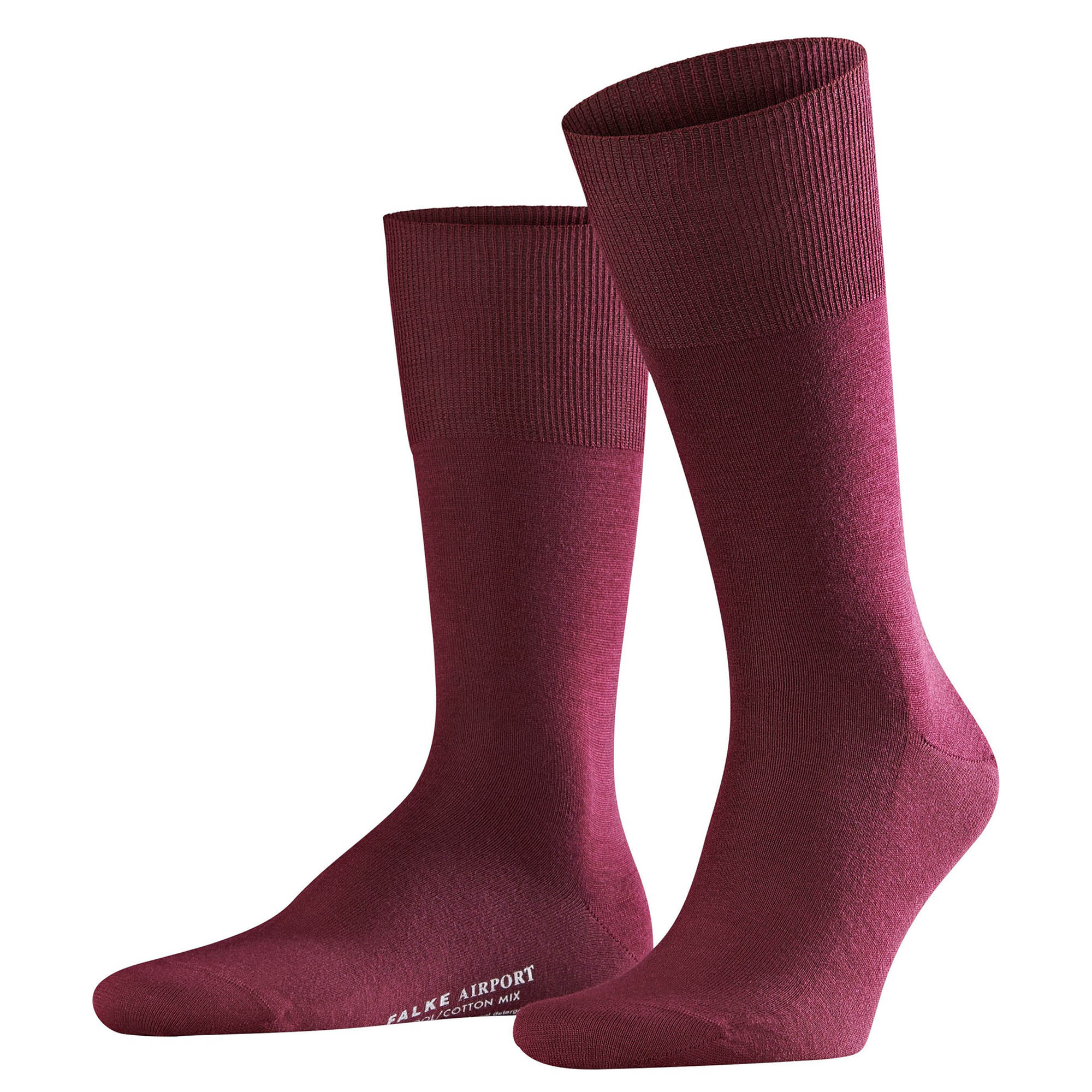 FALKE Herren Socken - Airport, Kurzstrumpf, Freizeit- und Business-Socken, Unifarben