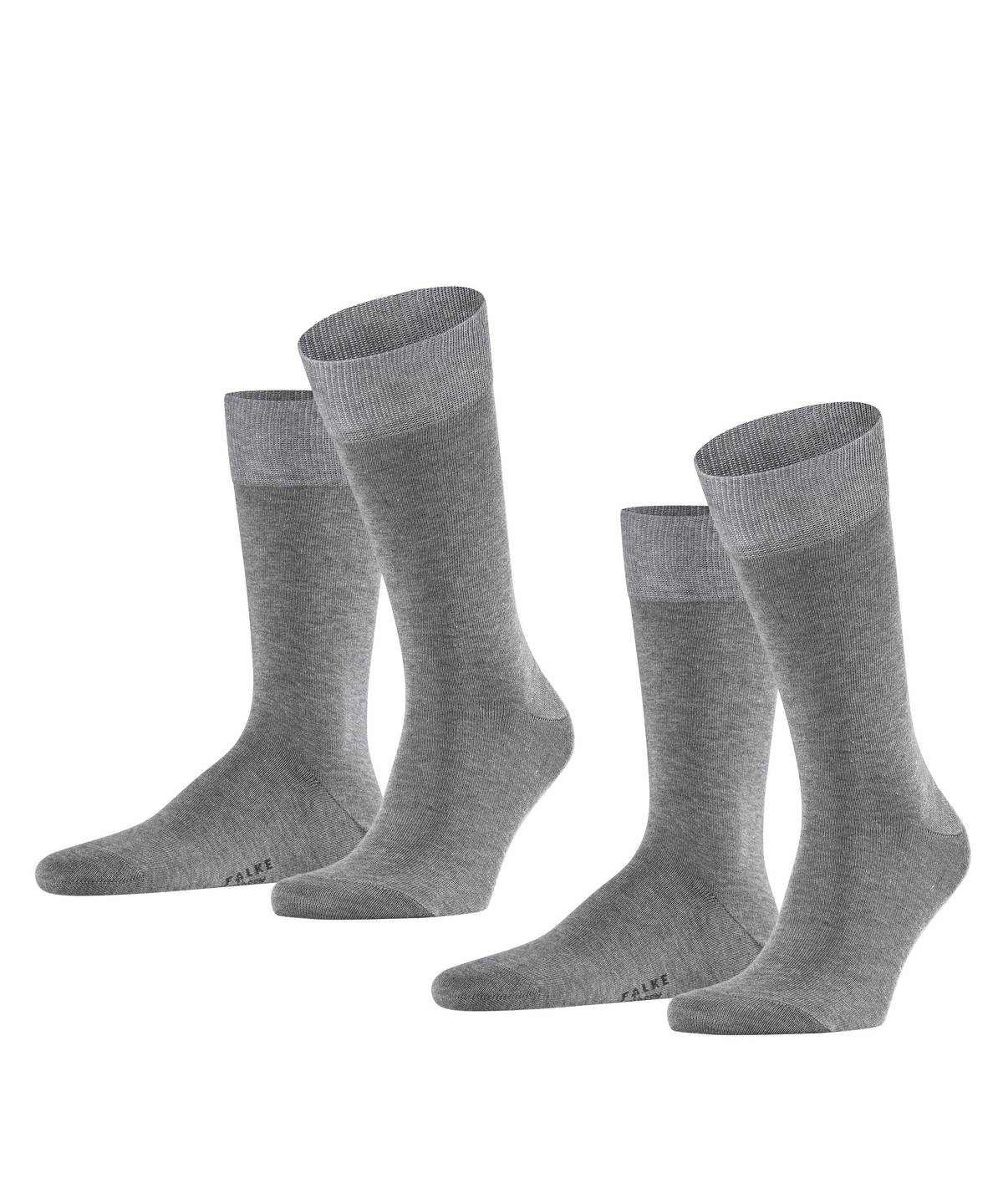 FALKE Herren Socken, 2er Pack - Happy, Kurzsocken, Baumwolle