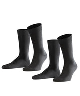 FALKE Herren Socken Swing - Herren, Strümpfe, Unifarben, 39-46, Vorteilspack