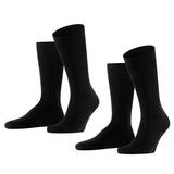 FALKE men's socks Swing 2-pack - men's, stockings, twopack, plain, 39-46