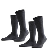 FALKE Herren Socken Swing - Herren, Strümpfe, Unifarben, 39-46, Vorteilspack