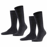 FALKE men's socks Swing 2-pack - men's, stockings, twopack, plain, 39-46