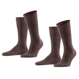 FALKE men's socks Swing 2-pack - men's, stockings, twopack, plain, 39-46