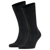 FALKE Men's Socks Pack of 2 - Sensitive London, Stockings, Uni, Cotton mix