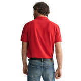 GANT Herren Poloshirt - REGULAR SHIELD, Kurzarm, Knopfleiste, Pique, Stickerei – 4/4
