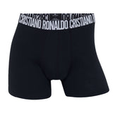 CR7 Herren Boxershorts, 3er Pack - Trunks, Cotton Stretch, Logobund – 2/3