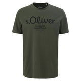 s.Oliver Herren T-Shirt, 4er Pack - Basic, Logoprint, Rundhals, Baumwolle – 3/5