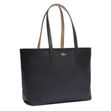 LACOSTE Damen Handtasche - Anna Petit Piqué Zipped Shopping Bag, 30x35x14cm (HxBxT) – 4/5